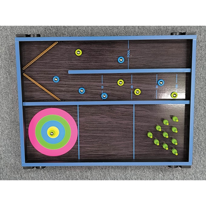 Tabletop 4-in-1 Multi Game, Black, large