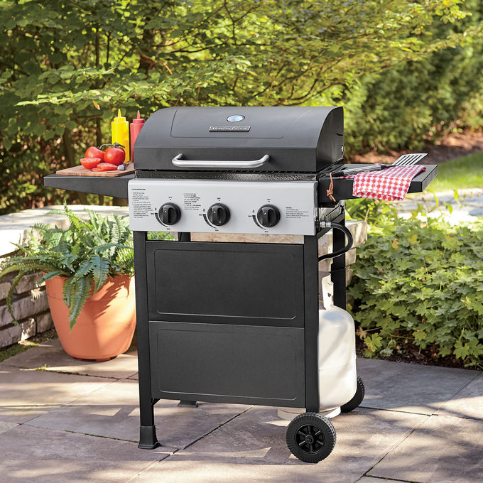 Backyard Gas Grill, , large