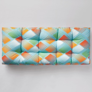 Wicker Settee Cushion, , large