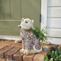 Pebble Puppy Planter, , large