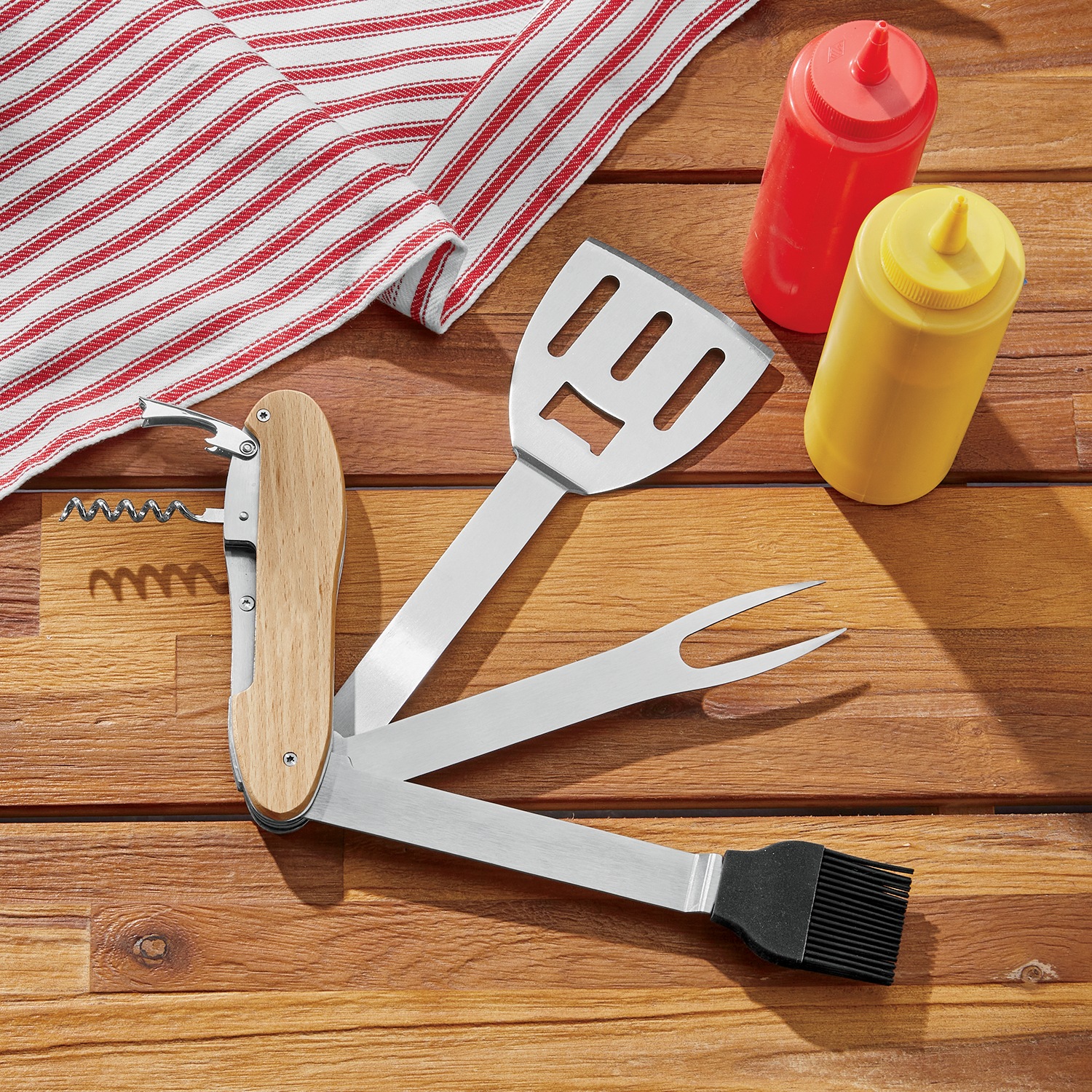 BBQ 5-in-1 Multi Tool Set, , large