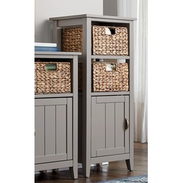 Madison 2-Basket Tall Cabinet, , large