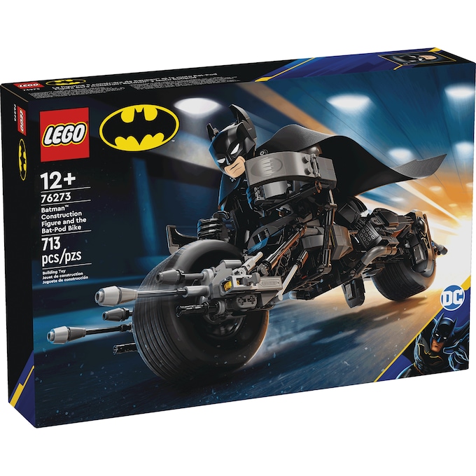 LEGO Batman Construction Figure and The Bat-Pod Bike, , large