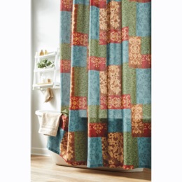 Palmetto Shower Curtain, , large