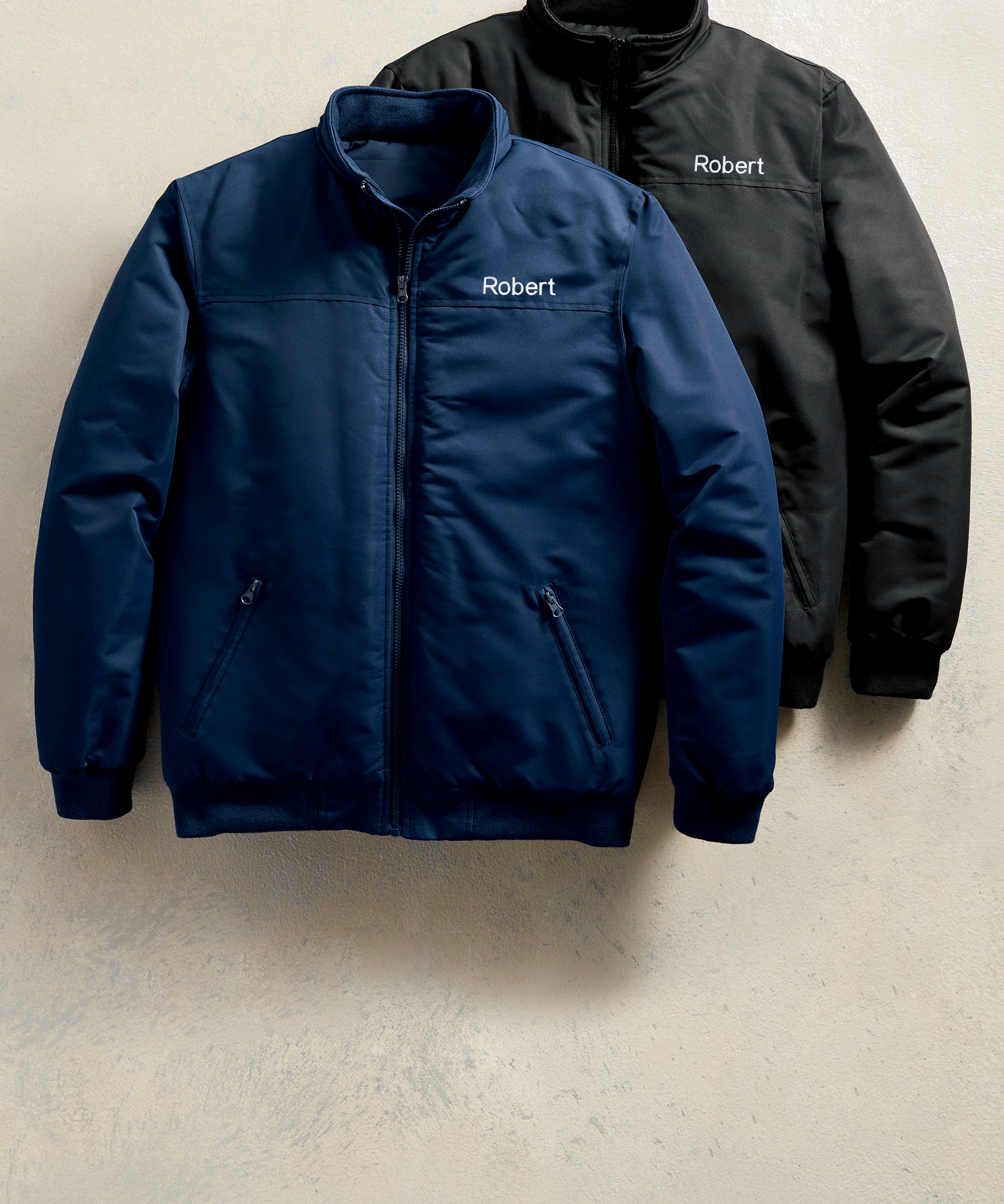 personalized fleece jacket