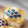 Crystal Pear Cuff, , large