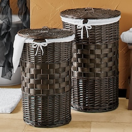 Set of 2 Portsmouth Hampers, , large