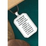 Men's Praying Hands/Serenity Prayer Pendant, , large