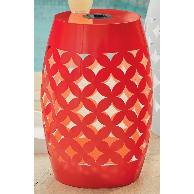 Solar clearance garden stool
