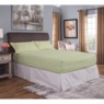 BedTite Solid Flannel Sheet Set, Sage, large