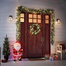 String of Lights Santa Lawn Decor, , large