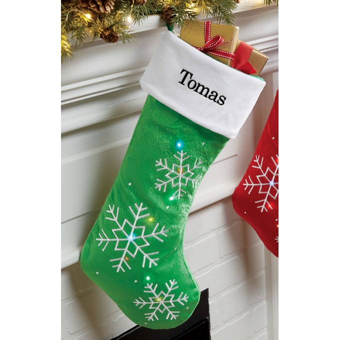 Snowflake Stocking, , large