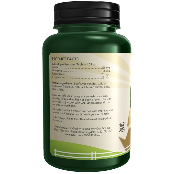 Now Pets Relaxant Chewable Tablets, , large