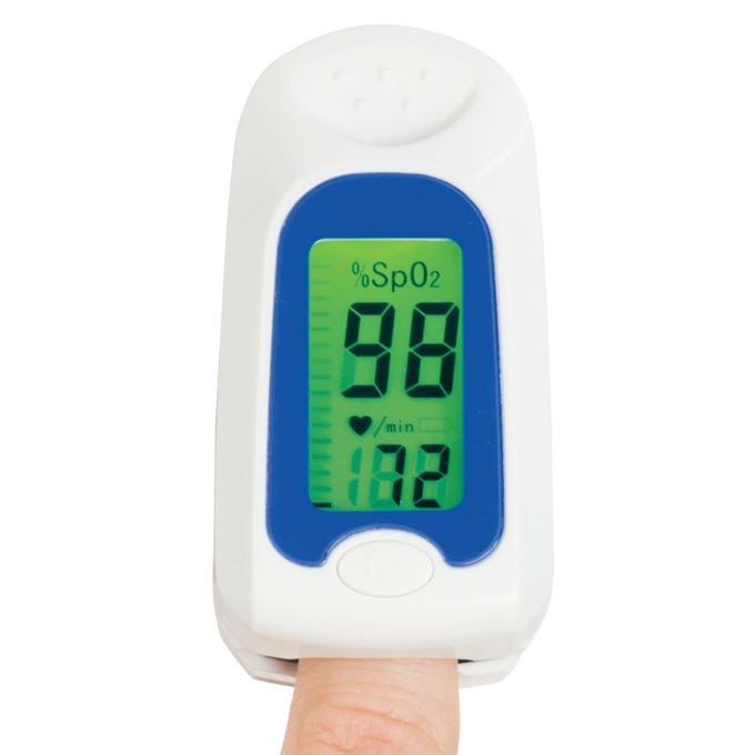 Color-Coded Oxygen Meter, , large