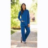 Henley Pantset, Cobalt, large