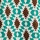 Aqua Brown Multi