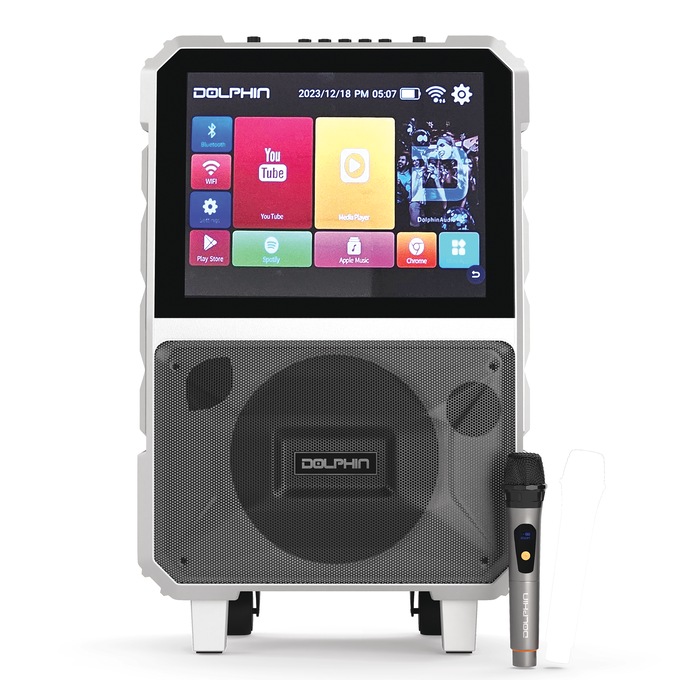 Tailgate Speaker with Touchscreen, Black, large