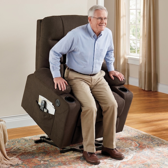 Colton Lift Recliner with Heat & Massage, , large