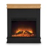 Harbor Electric Fireplace with Mantel, , large