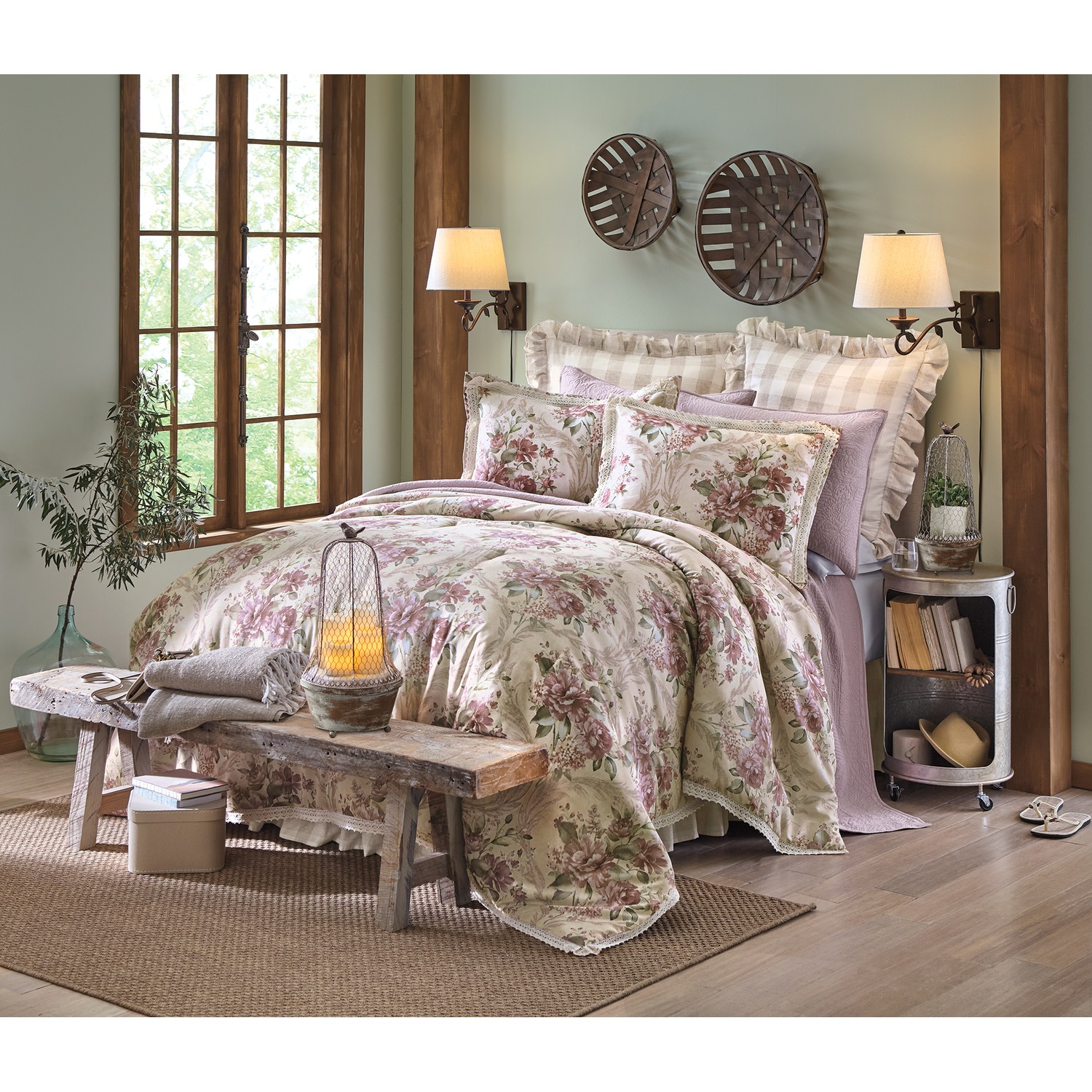 Cottage Romance 3-Piece Comforter Set | Montgomery Ward