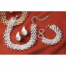 Link Necklace & Bracelet and Teardrop Earring  Set, , large