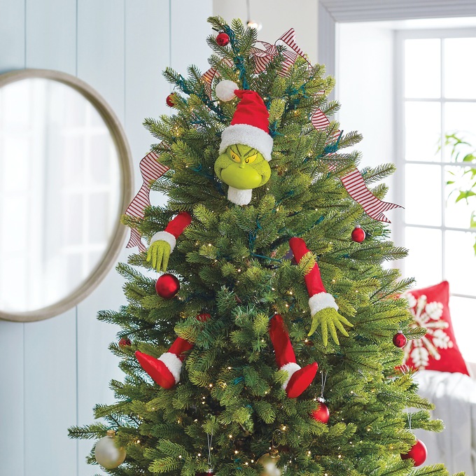 5-Piece Grinch Tree Decorating Kit, , large