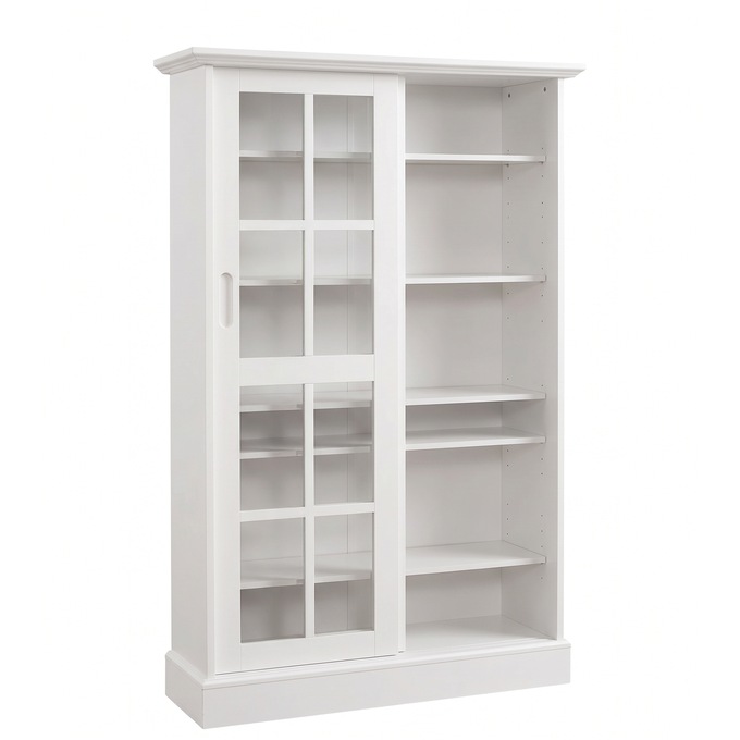 Merrick Sliding-Door Media Cabinet, , large