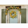 Outdoor Cheerful Sunflower Wreath and Garland, , large