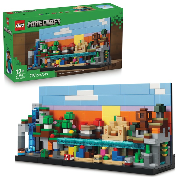 LEGO Minecraft Mini Biomes, Multi, large