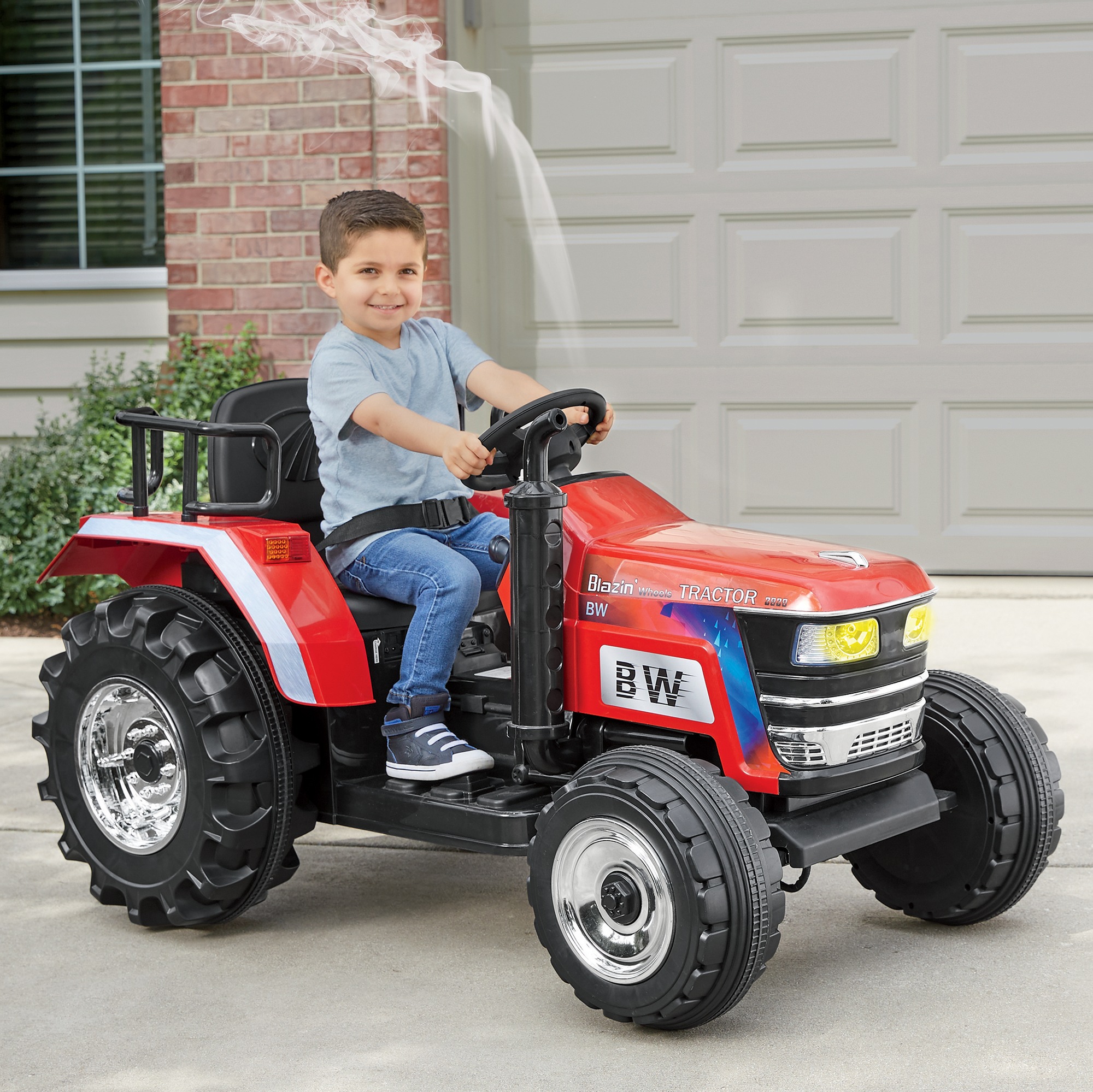 large ride on tractor