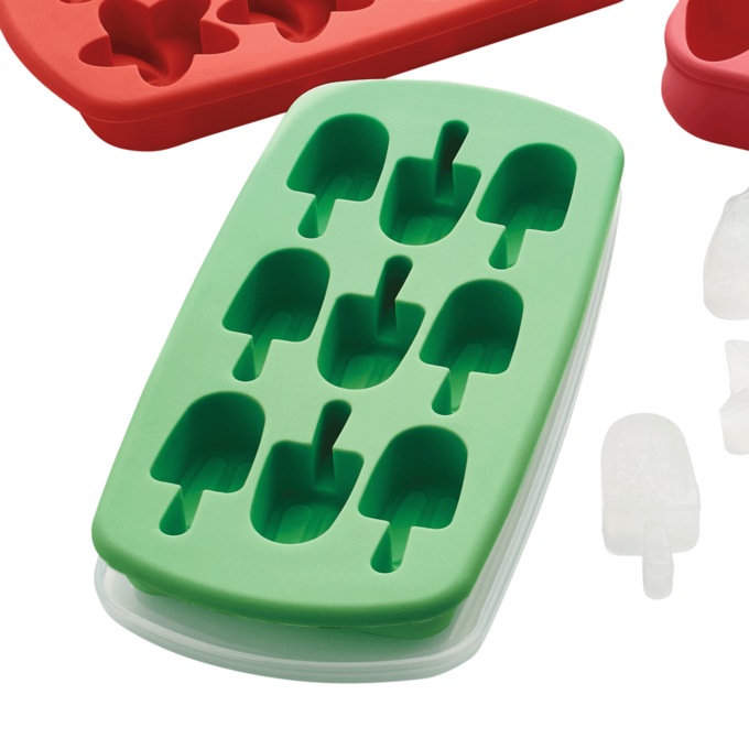 Spring Shaped Ice Cube Trays, , large