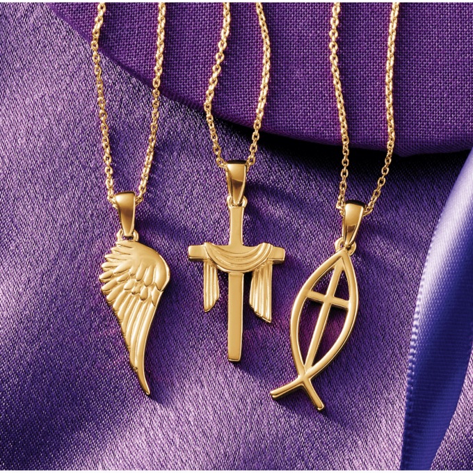 Faith Pendant, , large