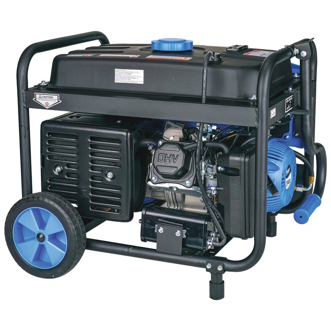 Pulsar 5250W/4250W Dual-Fuel Generator, Blue, large