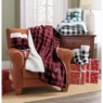 Buffalo Plaid Throw and Bootie Set, , large