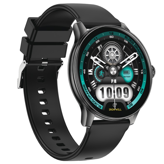 IG Round Smartwatch, Black, large