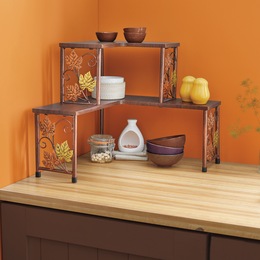 Autumn Leaves Corner Shelf, , large