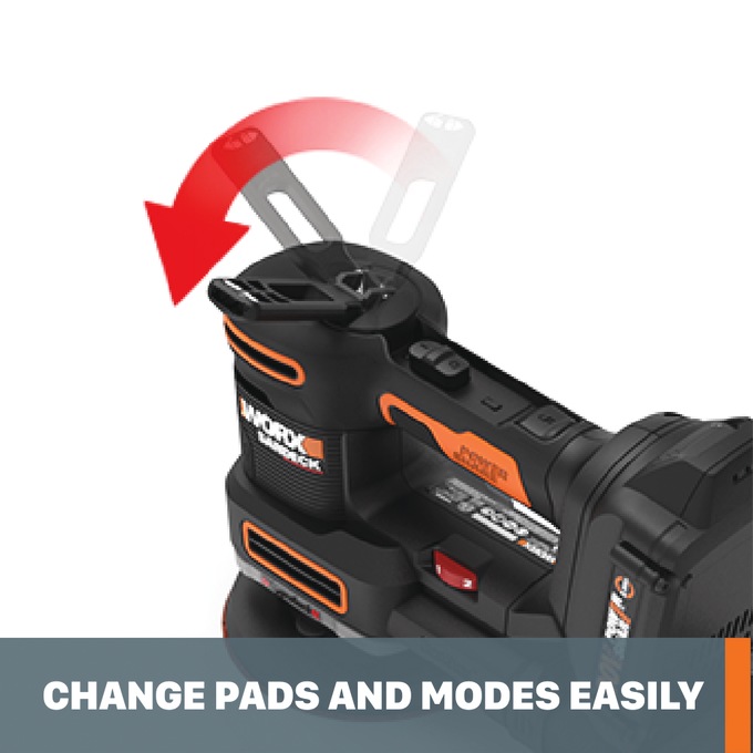 Worx 20V 5-in-1 Multi-Sander, , large
