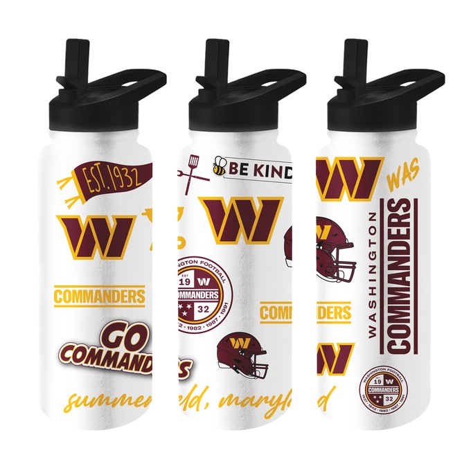NFL Native Logo Water Bottle, , large