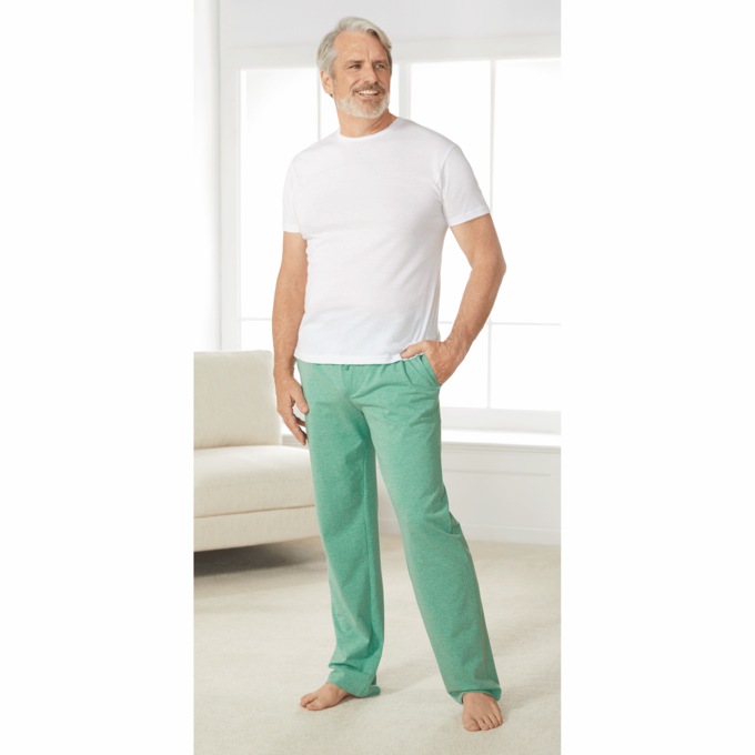 Men's Relaxed-Fit Drawstring-Waist Lounge Pant, , large