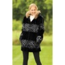 Fleece Snowflake Coat, , large