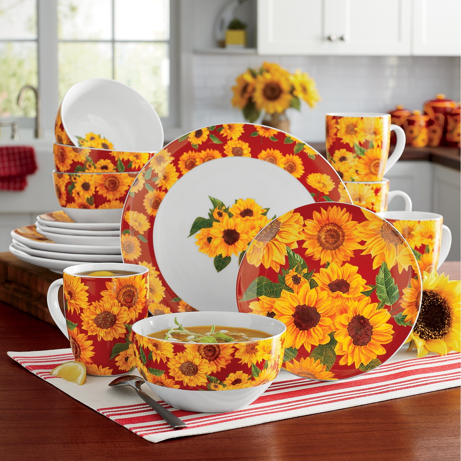Sunflower Kitchen Accessories | Montgomery Ward