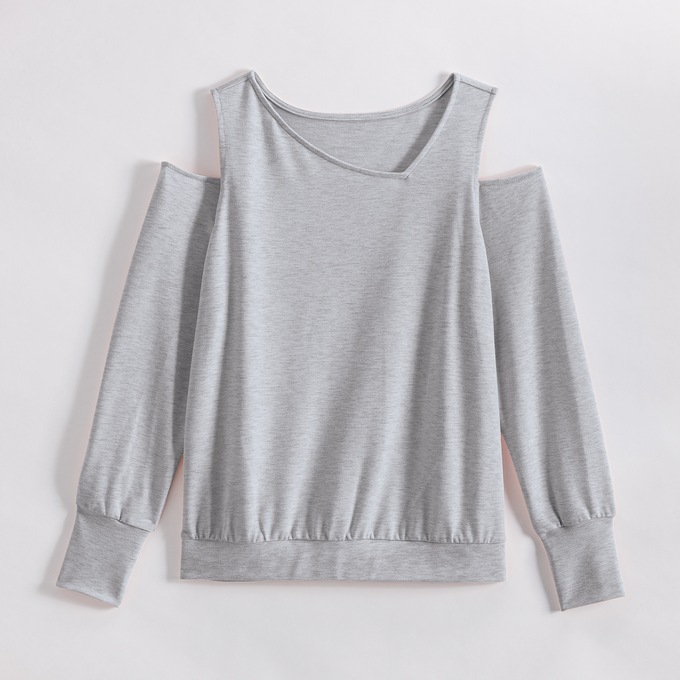 Leighton Cold-Shoulder Top, , large