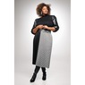 Lou Faux Leather + Jersey Top, , large