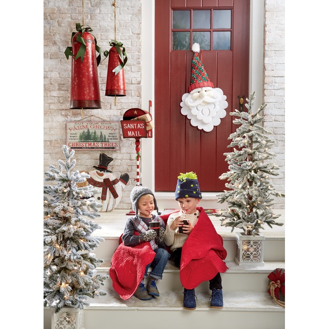 Set of 2 Homestead Christmas Oversized Bells, , large