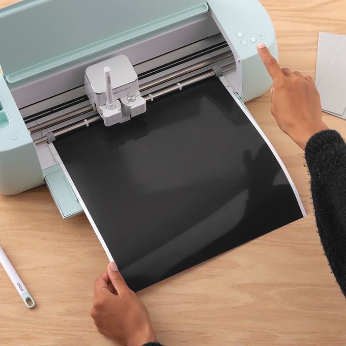 Cricut Smart Label Writable Vinyl, Black, large
