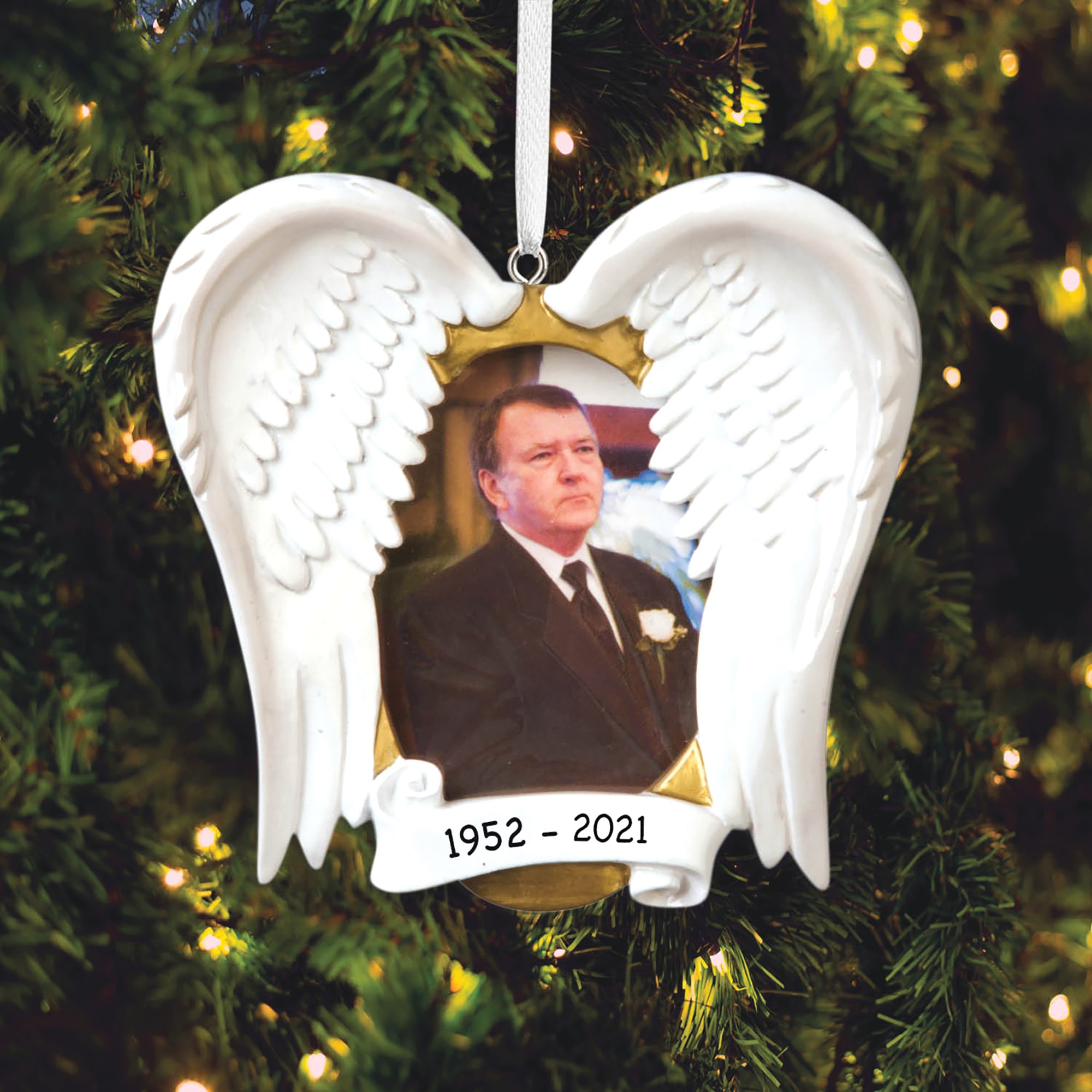 Memorial Wings Ornament, , large