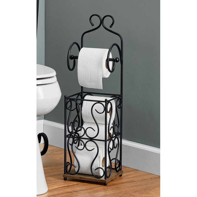 Iron Toilet Paper Holder