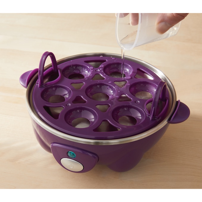 Elite Gourmet 7-Egg Cooker with Timer, , large