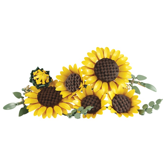 LEGO Botanicals Sunflower Bouquet, Yellow, large