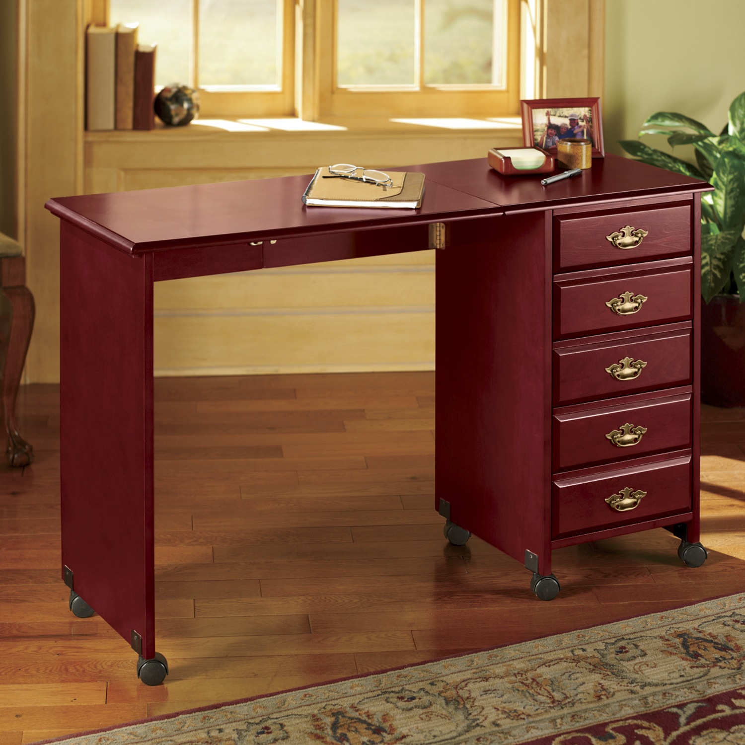 Folding, Rolling Desk Montgomery Ward